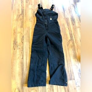 Women’s carhartt sandstone zeeland insulated overalls - XS (0/2) short